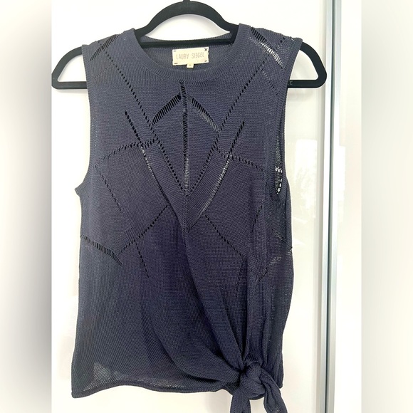 Laura Siegel Knit Sleeveless Tank - Picture 1 of 4